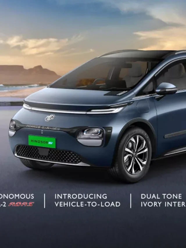 MG Windsor Pro EV, highlighting its key features